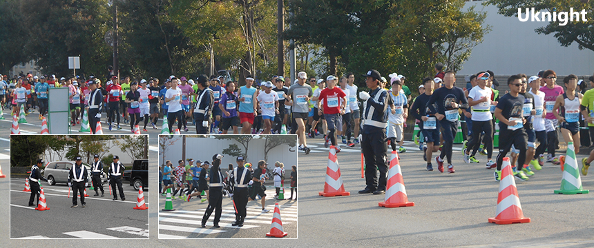 「福岡マラソン2016」警備実施致しました。
