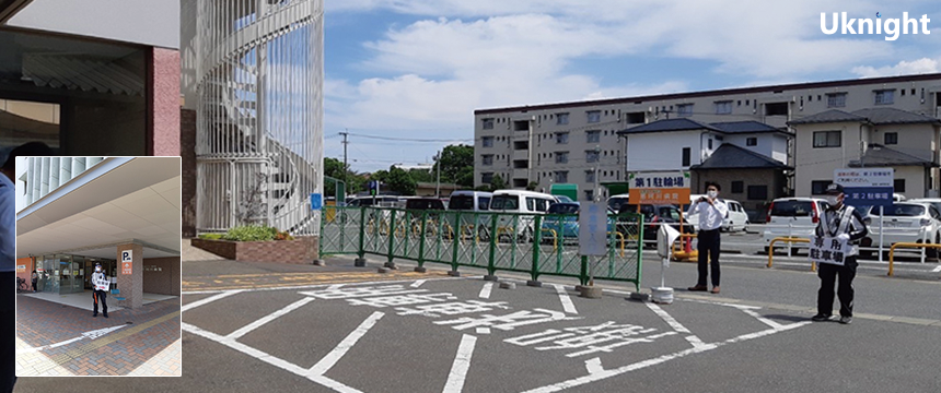 JR門松駅付近の橋梁新設工事にともなう列車監視業務並びに交通誘導警備業務を実施致しました。