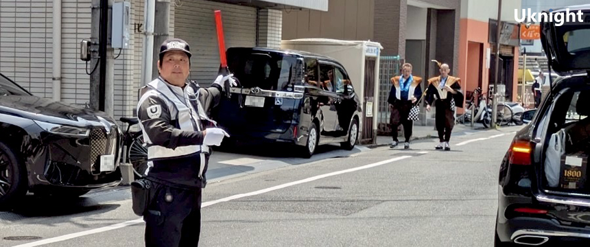 「博多どんたく港まつり」にて交通誘導警備業務を実施致しました。