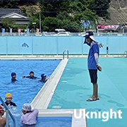 筑紫野市にてプール監視警備を実施致しました。